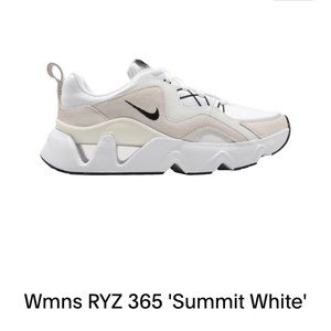 WMNS Nike RYZ 365 white/black summit sz 8 chunky